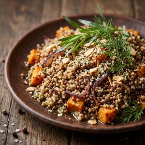 Plat sans gluten naturellement gourmand