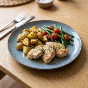 Plat simple du quotidien appétissant et rapide
