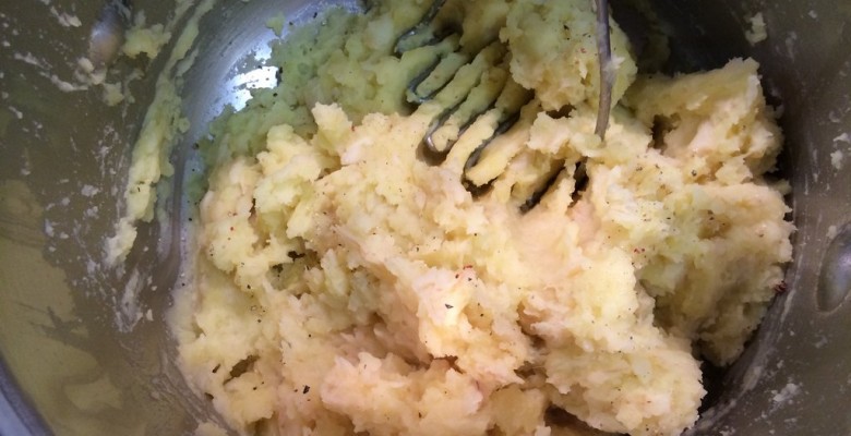 ... jusqu'à obtenir la consistance souhaitée : purée grossière, ou bien lisse, selon ton envie !