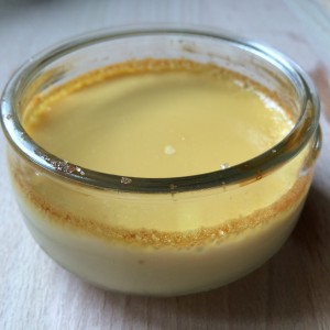 Crème aux oeufs (photo)