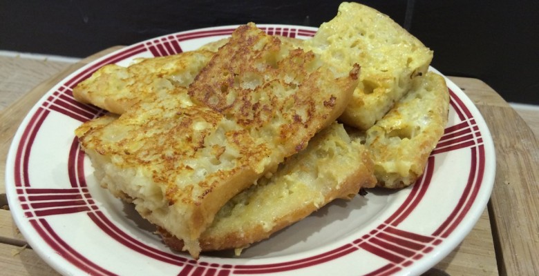 Et voilà ! De délicieuses tranches de pain perdu bien dorées qui attendent d'être mangées !!