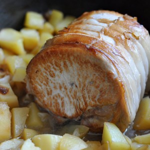 Rôti de porc au four (photo)