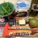 Étape pour : Recette pizza jambon cru, parmesan & poires-001