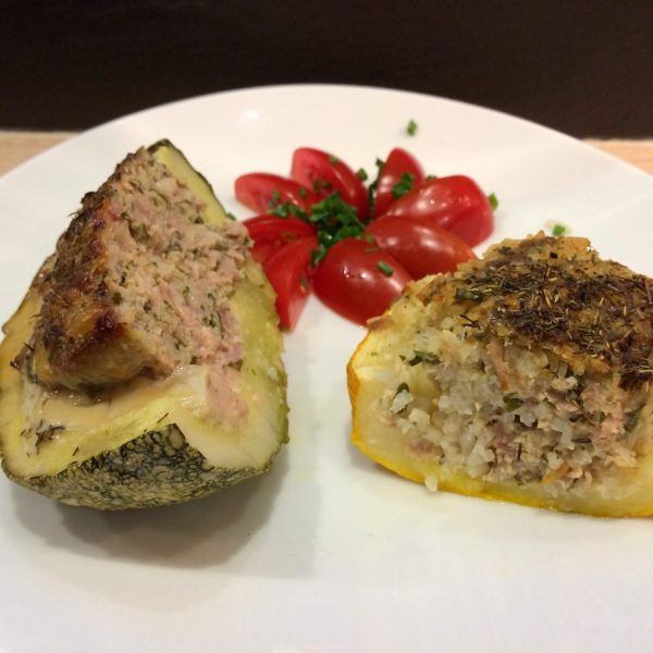 Courgettes farcies