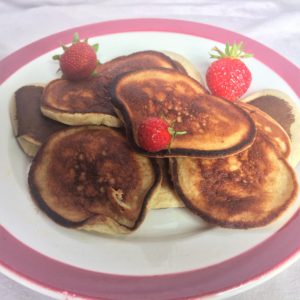 Pancakes banane « healthy » (diététiques) (photo)