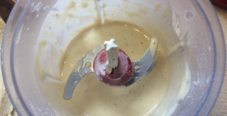 ... jusqu'à obtention d'une pâte bien homogène !