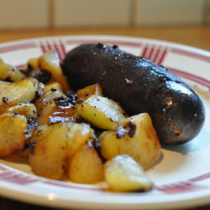 Boudin noir aux pommes (photo)