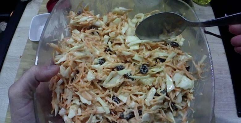 Ton coleslaw est prêt !