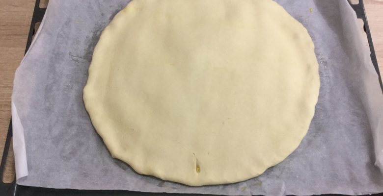 ... pour souder les 2 pâtes ensemble.
